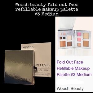 Woosh Fold Out Face Refillable Makeup Palette -#3 Medium